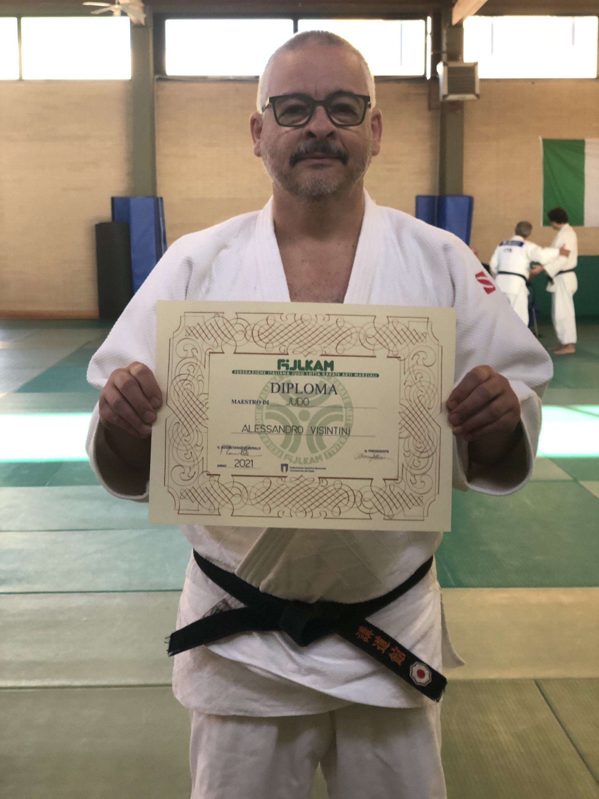 Alessandro Visintini Maestro di Judo